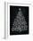 Chalkboard Holiday Trees II-Mary Urban-Framed Art Print