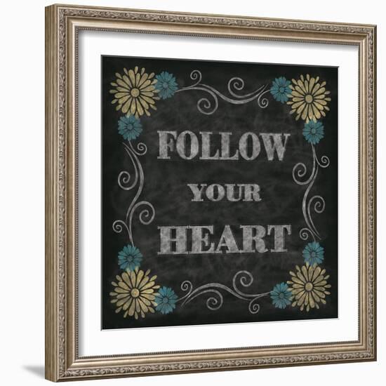 Chalkboard Inspirations I-N. Harbick-Framed Art Print