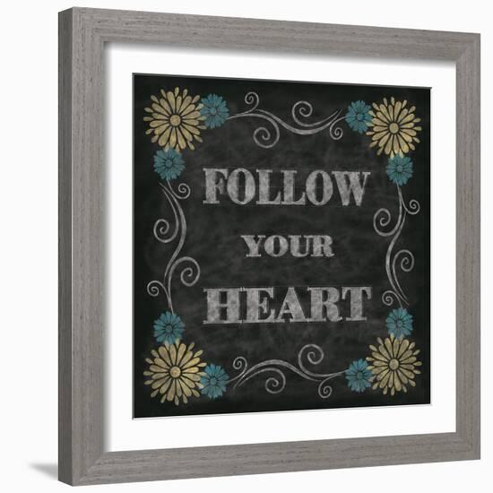 Chalkboard Inspirations I-N. Harbick-Framed Art Print