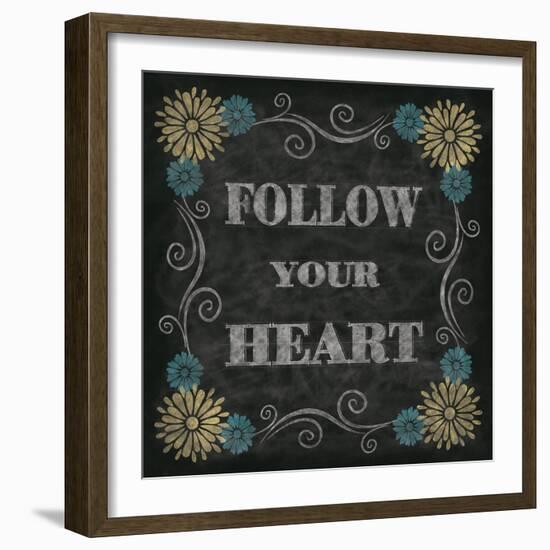 Chalkboard Inspirations I-N. Harbick-Framed Art Print