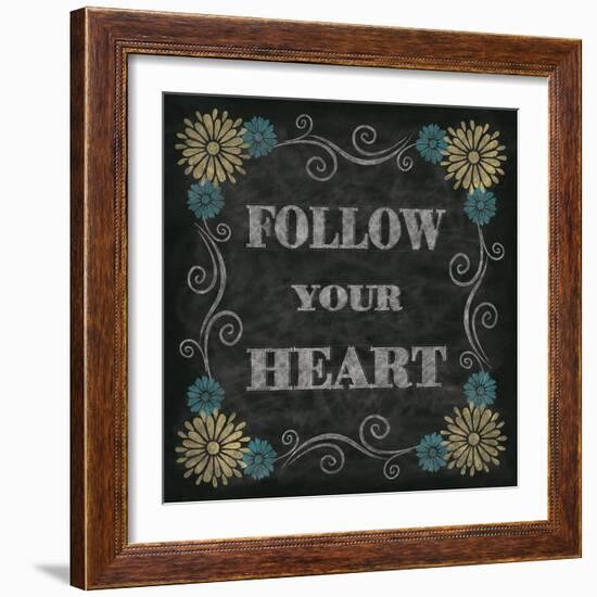 Chalkboard Inspirations I-N. Harbick-Framed Art Print