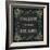 Chalkboard Inspirations I-N. Harbick-Framed Art Print