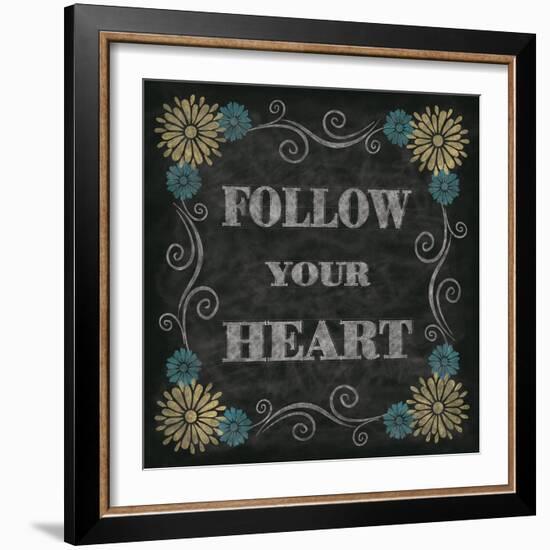 Chalkboard Inspirations I-N. Harbick-Framed Art Print