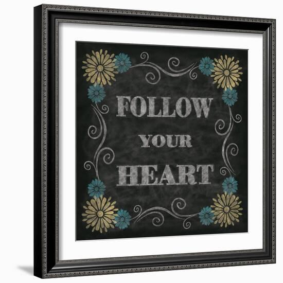 Chalkboard Inspirations I-N. Harbick-Framed Art Print