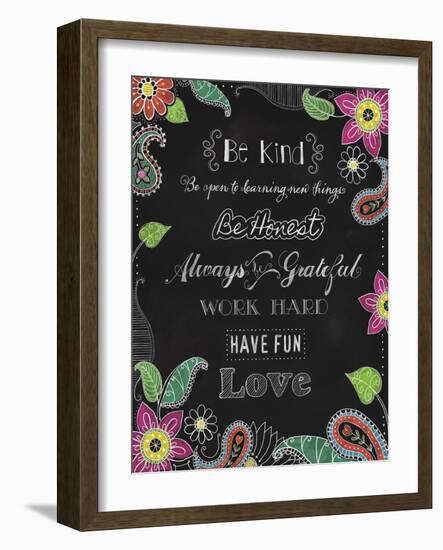 Chalkboard Inspirations-Fiona Stokes-Gilbert-Framed Giclee Print