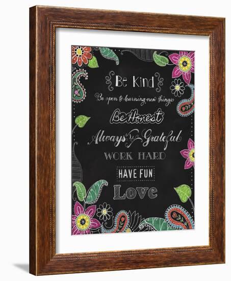 Chalkboard Inspirations-Fiona Stokes-Gilbert-Framed Giclee Print