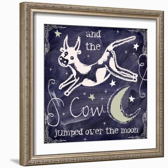 Chalkboard Nursery Rhymes IV-Mindy Sommers-Framed Giclee Print