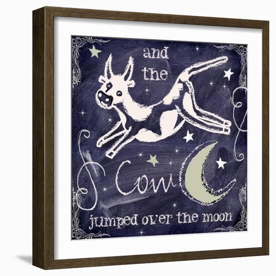 Chalkboard Nursery Rhymes IV-Mindy Sommers-Framed Giclee Print