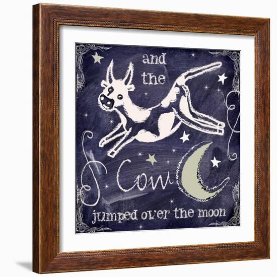 Chalkboard Nursery Rhymes IV-Mindy Sommers-Framed Giclee Print