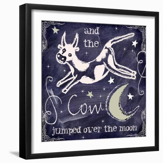 Chalkboard Nursery Rhymes IV-Mindy Sommers-Framed Giclee Print