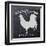 Chalkboard Poultry-Stimson, Diane Stimson-Framed Art Print