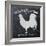 Chalkboard Poultry-Stimson, Diane Stimson-Framed Premium Giclee Print