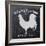 Chalkboard Poultry-Stimson, Diane Stimson-Framed Premium Giclee Print