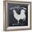 Chalkboard Poultry-Stimson, Diane Stimson-Framed Art Print