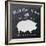 Chalkboard Sow-Stimson, Diane Stimson-Framed Art Print