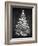 Chalkboard Tree 1-Victoria Brown-Framed Art Print