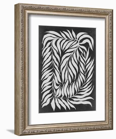 Chalkboard Vines I-Jennifer Parker-Framed Premium Giclee Print