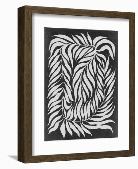 Chalkboard Vines I-Jennifer Parker-Framed Premium Giclee Print