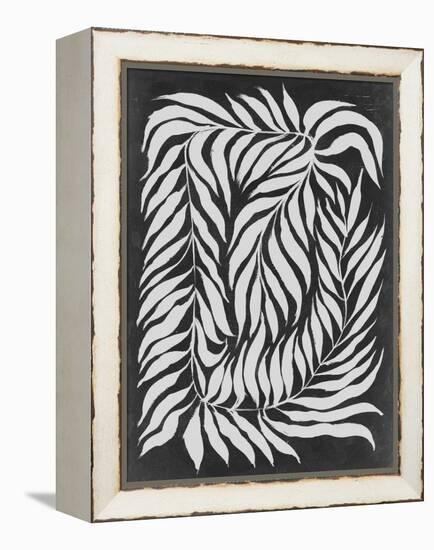 Chalkboard Vines I-Jennifer Parker-Framed Stretched Canvas