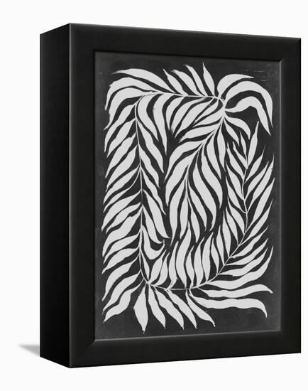 Chalkboard Vines I-Jennifer Parker-Framed Stretched Canvas