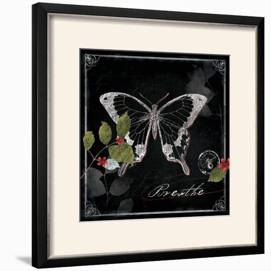 Chalkboard Wings I-Katie Pertiet-Framed Photographic Print