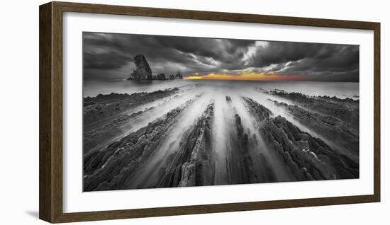 Challenge BN color-Moises Levy-Framed Photographic Print