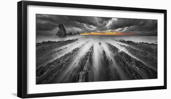 Challenge BN color-Moises Levy-Framed Photographic Print