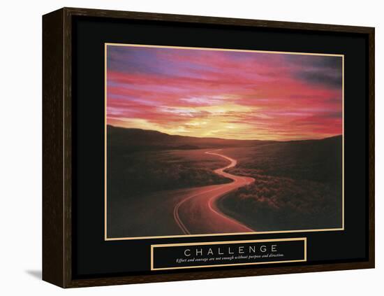 Challenge - Winding Road-TC Chiu-Framed Stretched Canvas