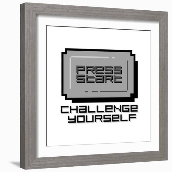 Challenge Yourself-Enrique Rodriguez Jr.-Framed Art Print