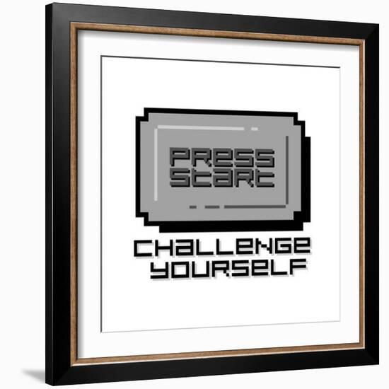 Challenge Yourself-Enrique Rodriguez Jr.-Framed Art Print