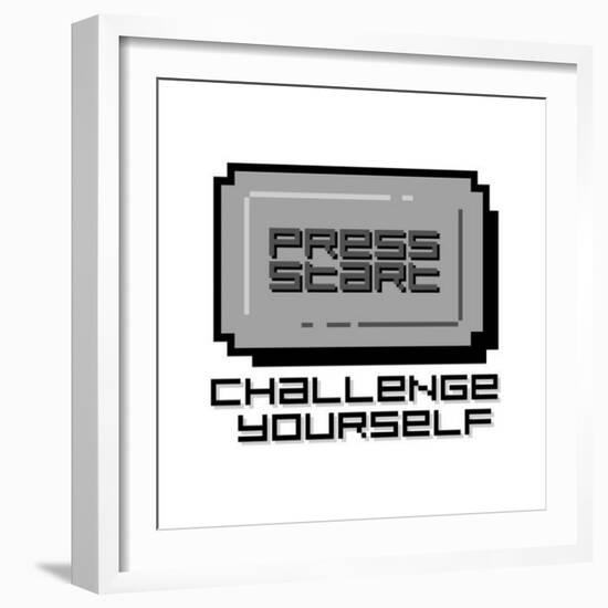 Challenge Yourself-Enrique Rodriguez Jr.-Framed Art Print