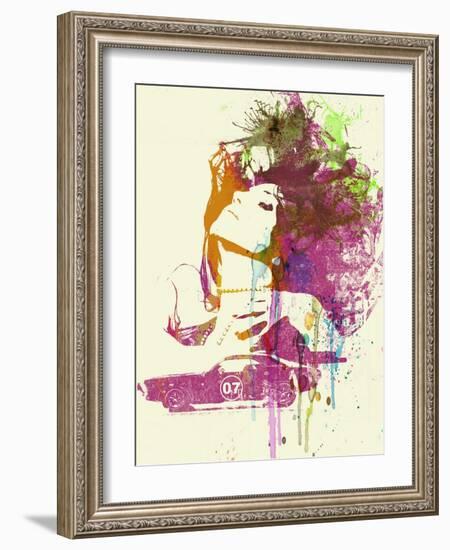 Challenger Girl-NaxArt-Framed Art Print