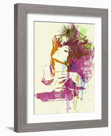 Challenger Girl-NaxArt-Framed Art Print