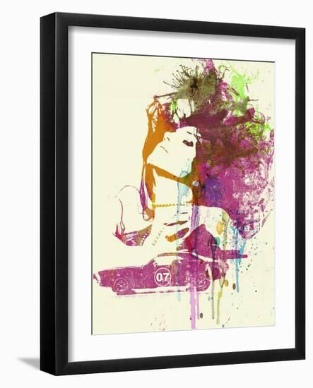 Challenger Girl-NaxArt-Framed Art Print