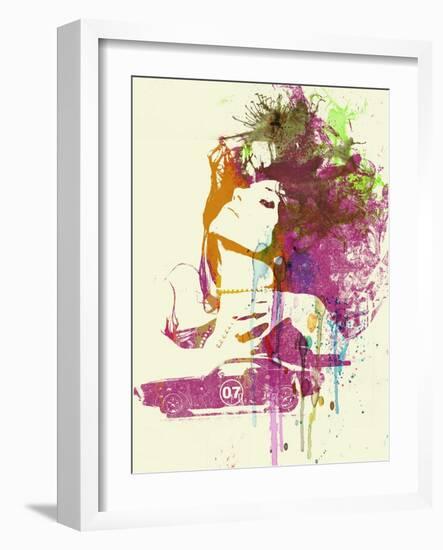 Challenger Girl-NaxArt-Framed Art Print