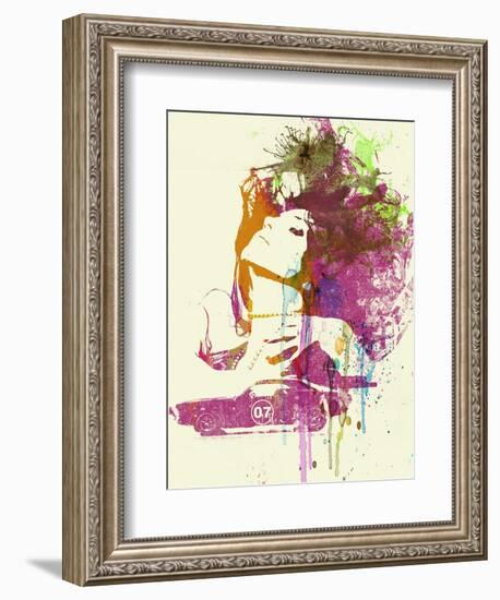 Challenger Girl-NaxArt-Framed Art Print