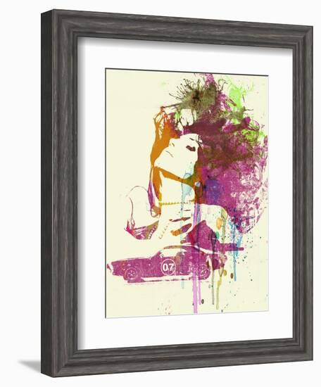 Challenger Girl-NaxArt-Framed Art Print