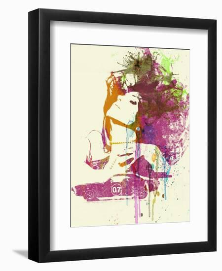 Challenger Girl-NaxArt-Framed Art Print