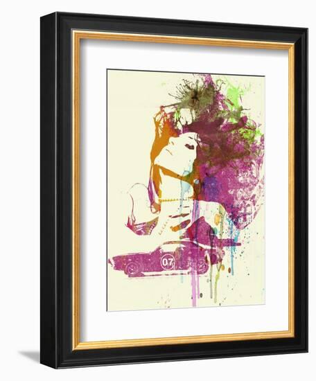 Challenger Girl-NaxArt-Framed Art Print