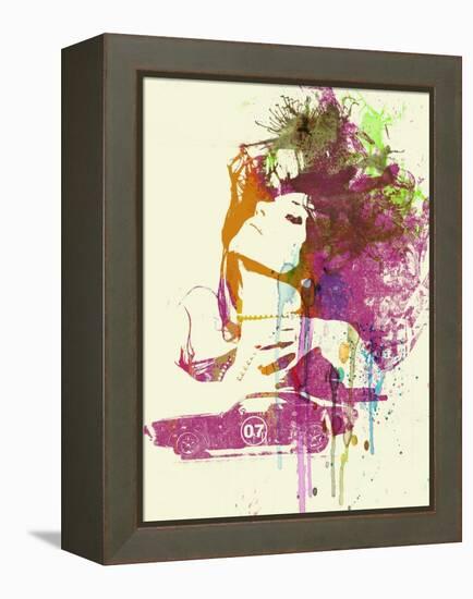 Challenger Girl-NaxArt-Framed Stretched Canvas