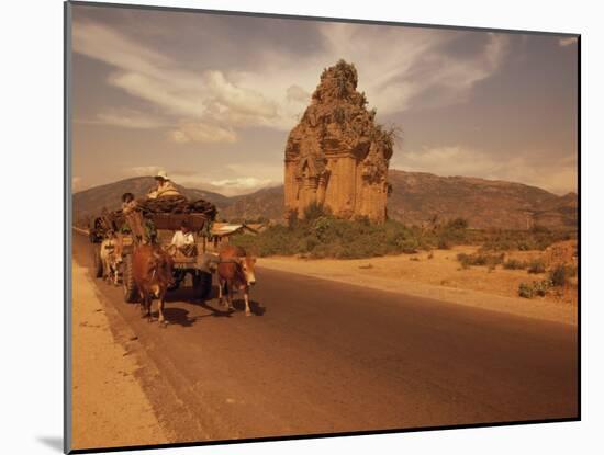 Cham Tower of Phan Thiet, Thuan Hai, Vietnam, Indochina, Southeast Asia-Alain Evrard-Mounted Photographic Print