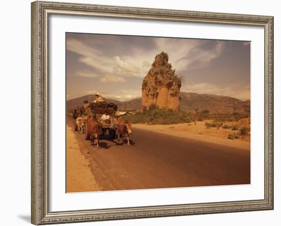 Cham Tower of Phan Thiet, Thuan Hai, Vietnam, Indochina, Southeast Asia-Alain Evrard-Framed Photographic Print