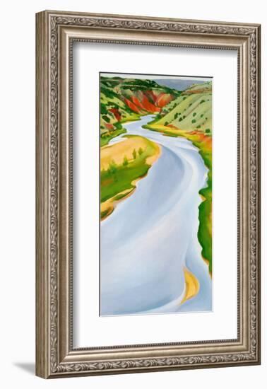 Chama River, Ghost Ranch, 1937-Georgia O'Keeffe-Framed Art Print