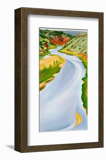 Chama River, Ghost Ranch, 1937-Georgia O'Keeffe-Framed Art Print