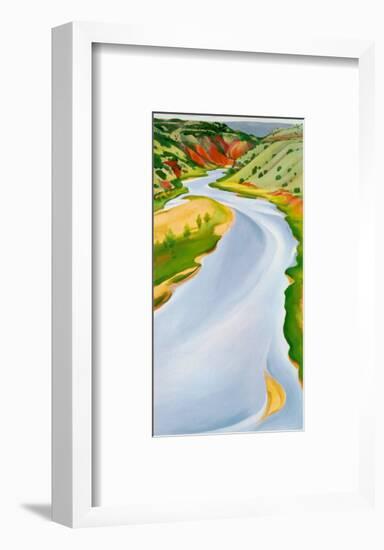 Chama River, Ghost Ranch, 1937-Georgia O'Keeffe-Framed Art Print