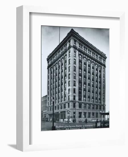 Chamber of Commerce Building, Tacoma, WA, Circa 1920s-Marvin Boland-Framed Giclee Print