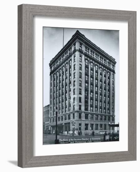 Chamber of Commerce Building, Tacoma, WA, Circa 1920s-Marvin Boland-Framed Giclee Print