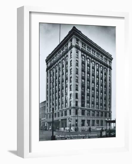 Chamber of Commerce Building, Tacoma, WA, Circa 1920s-Marvin Boland-Framed Giclee Print