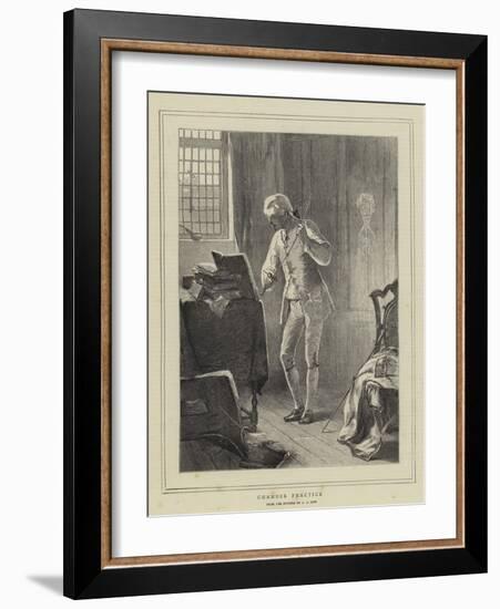 Chamber Practice-Andrew Carrick Gow-Framed Giclee Print