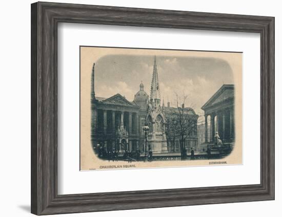 Chamberlain Square, Birmingham, c1905-Unknown-Framed Photographic Print